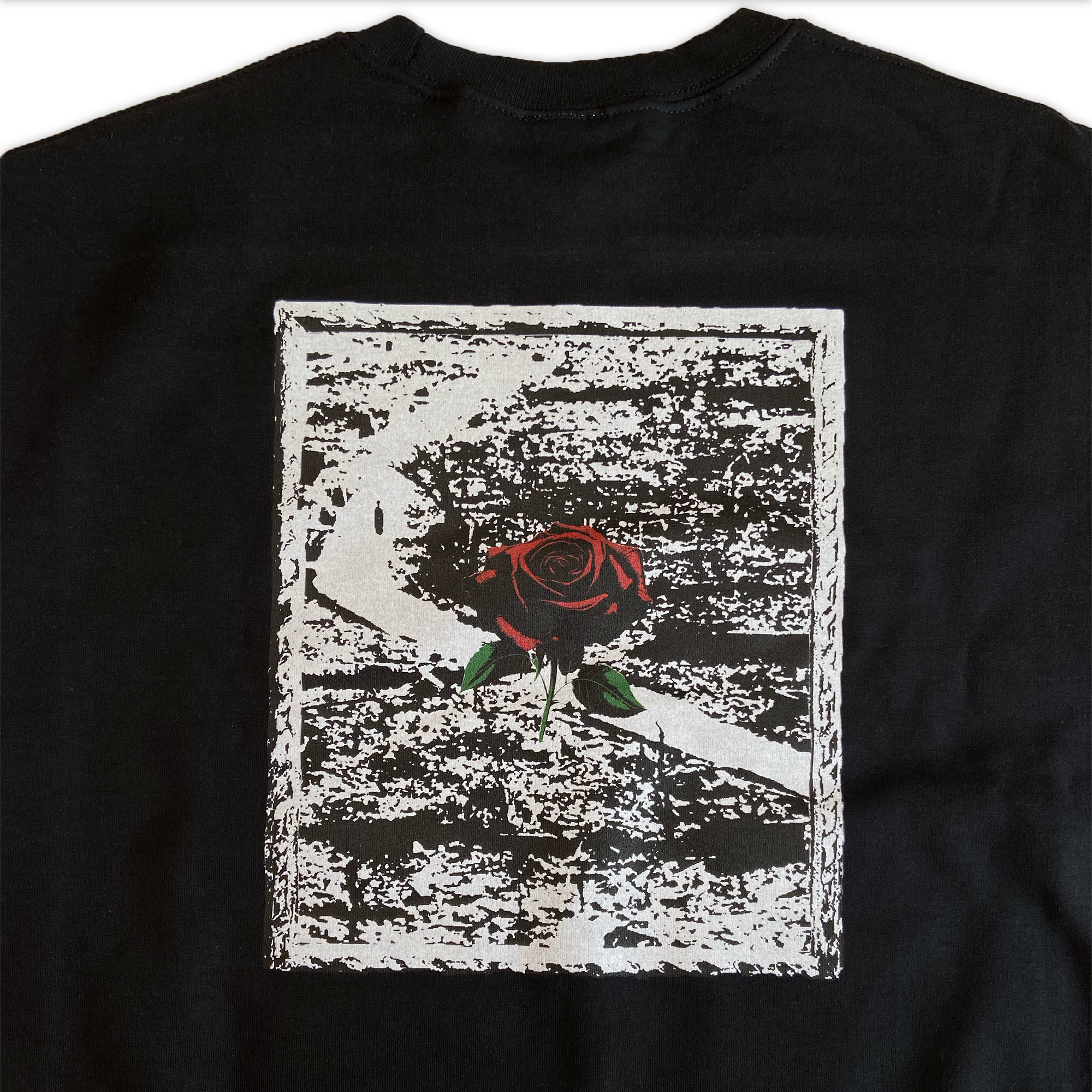 A Stoned Rose Crew (Black)