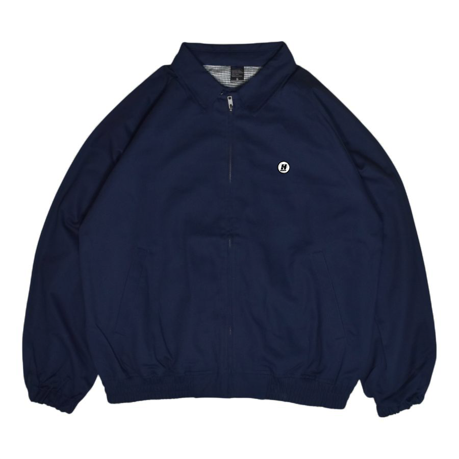 H Patched Drizzler Jacket (Navy)