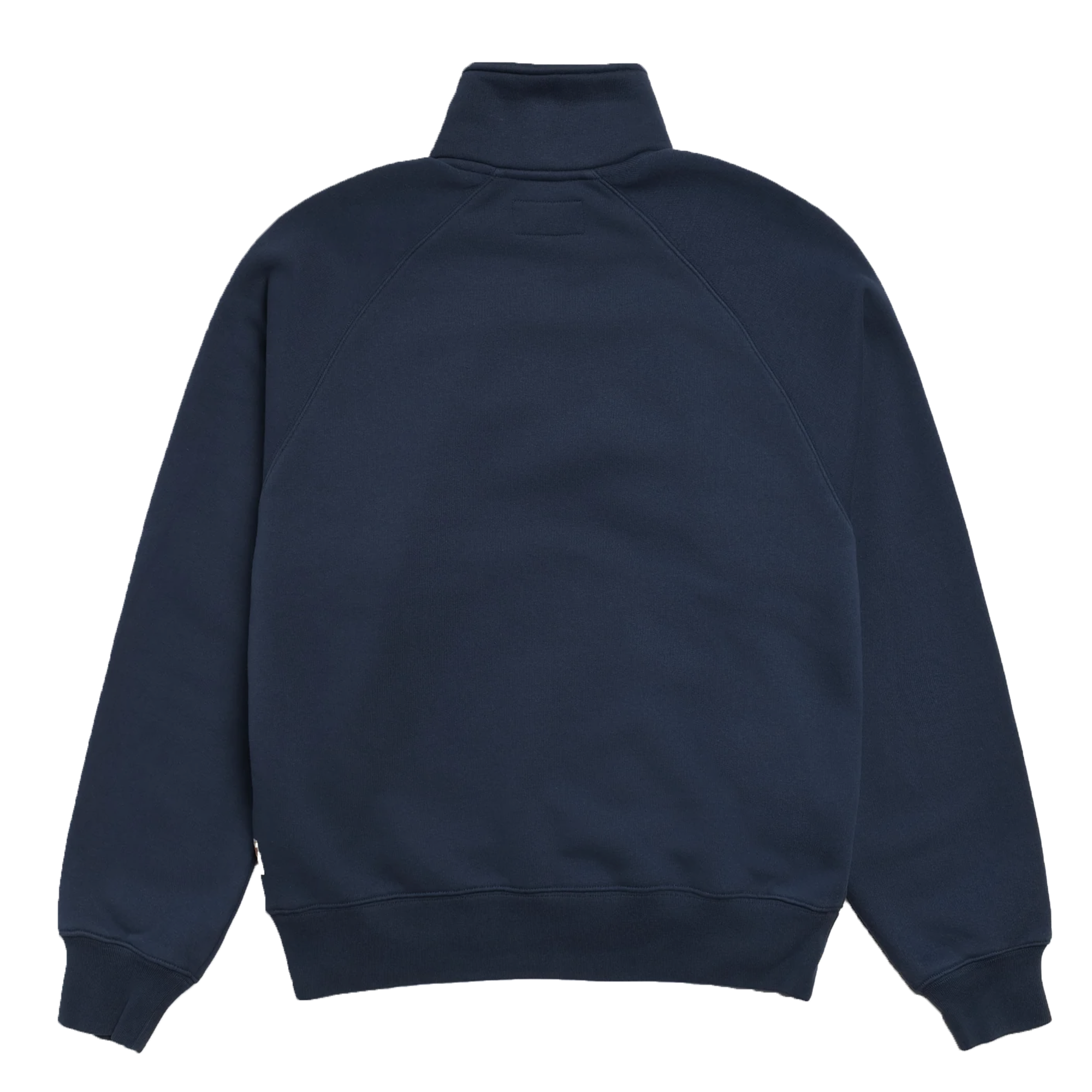 H Patched Half Zip Sweatshirt (Navy)