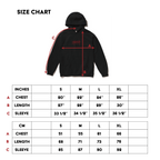 Embroidered Death Logo Hoodie (Black)