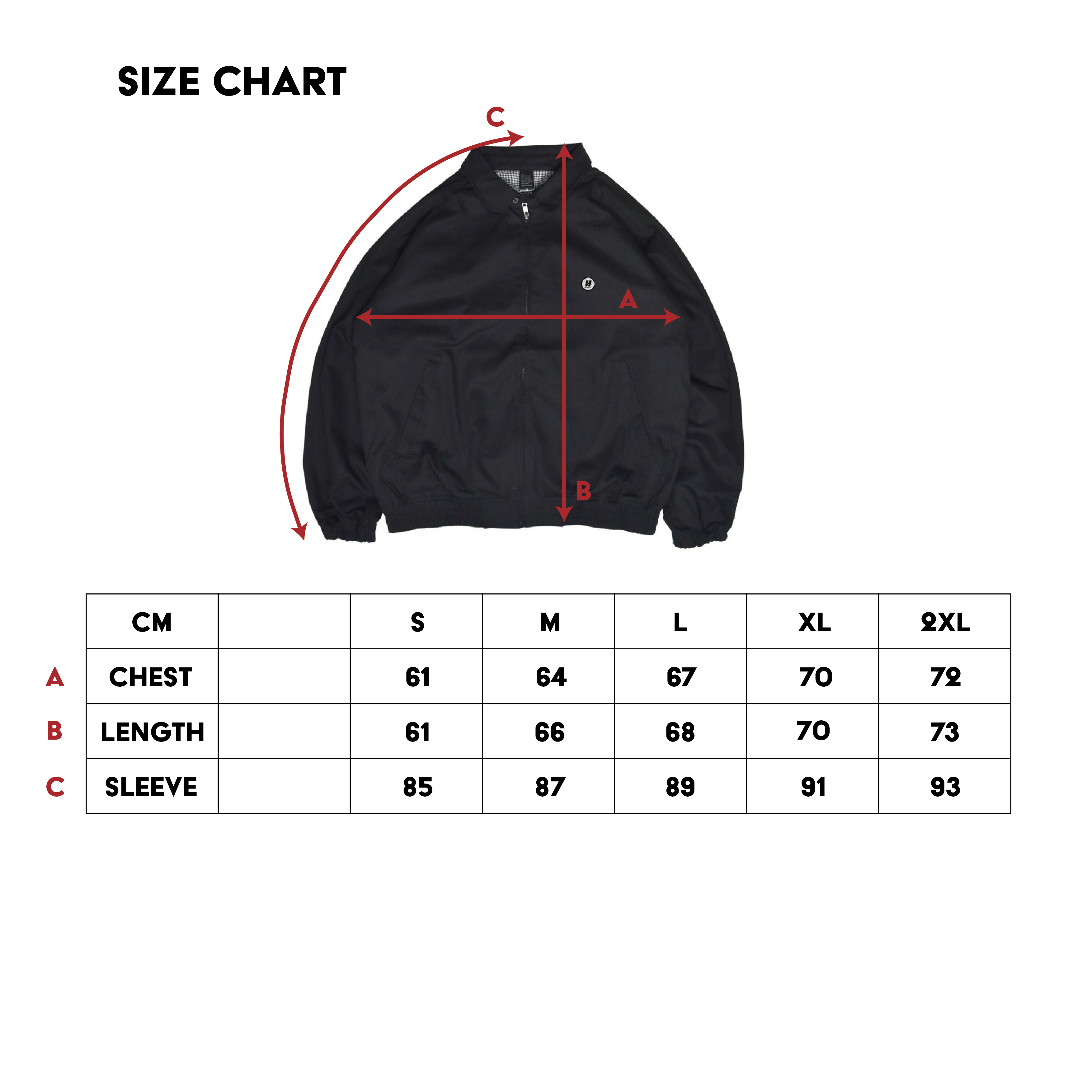 H Patched Drizzler (Black)