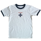 Junction Ringer Tee (Navy-White)