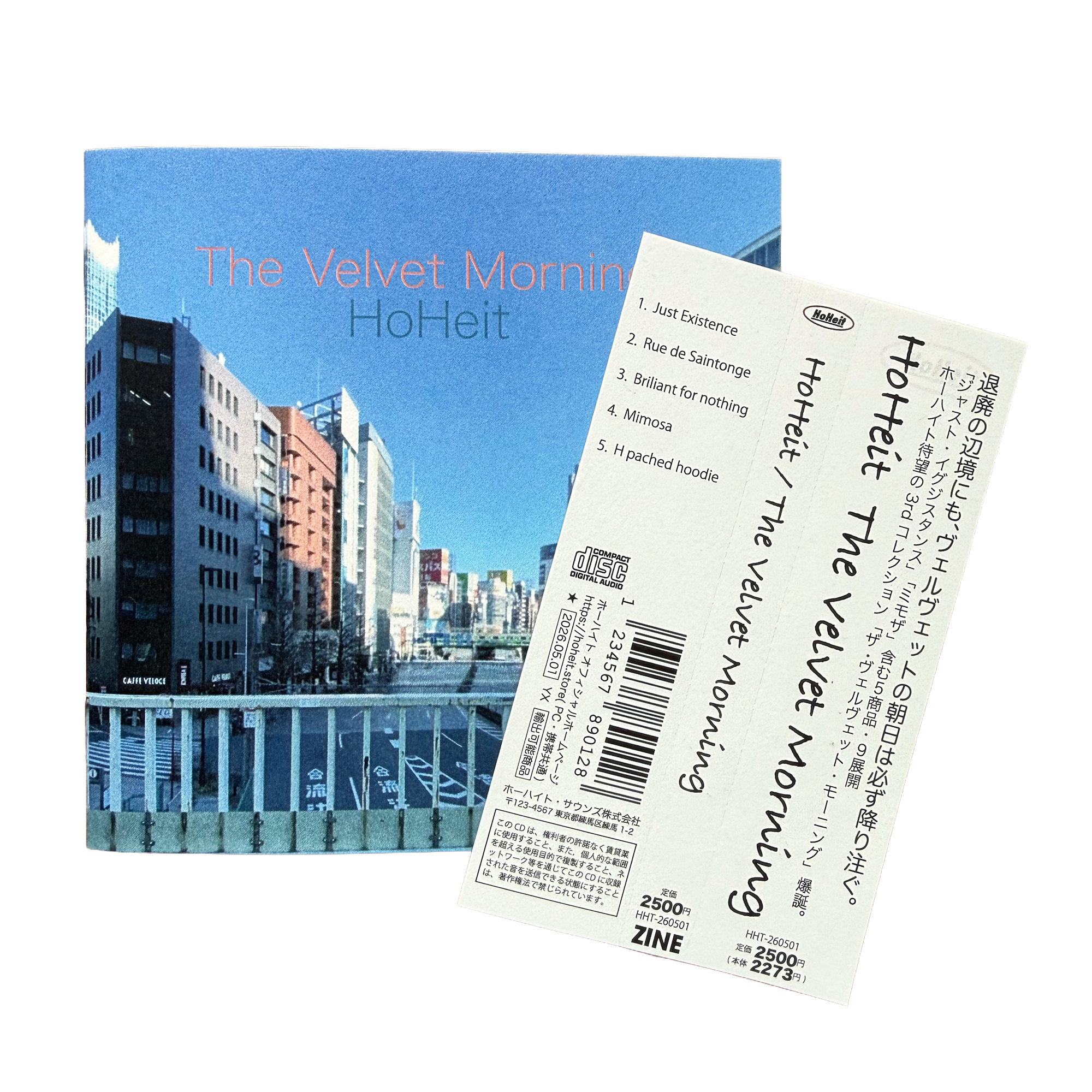 "The Velvet Morning" Limited Booklet with Obi (Zine)