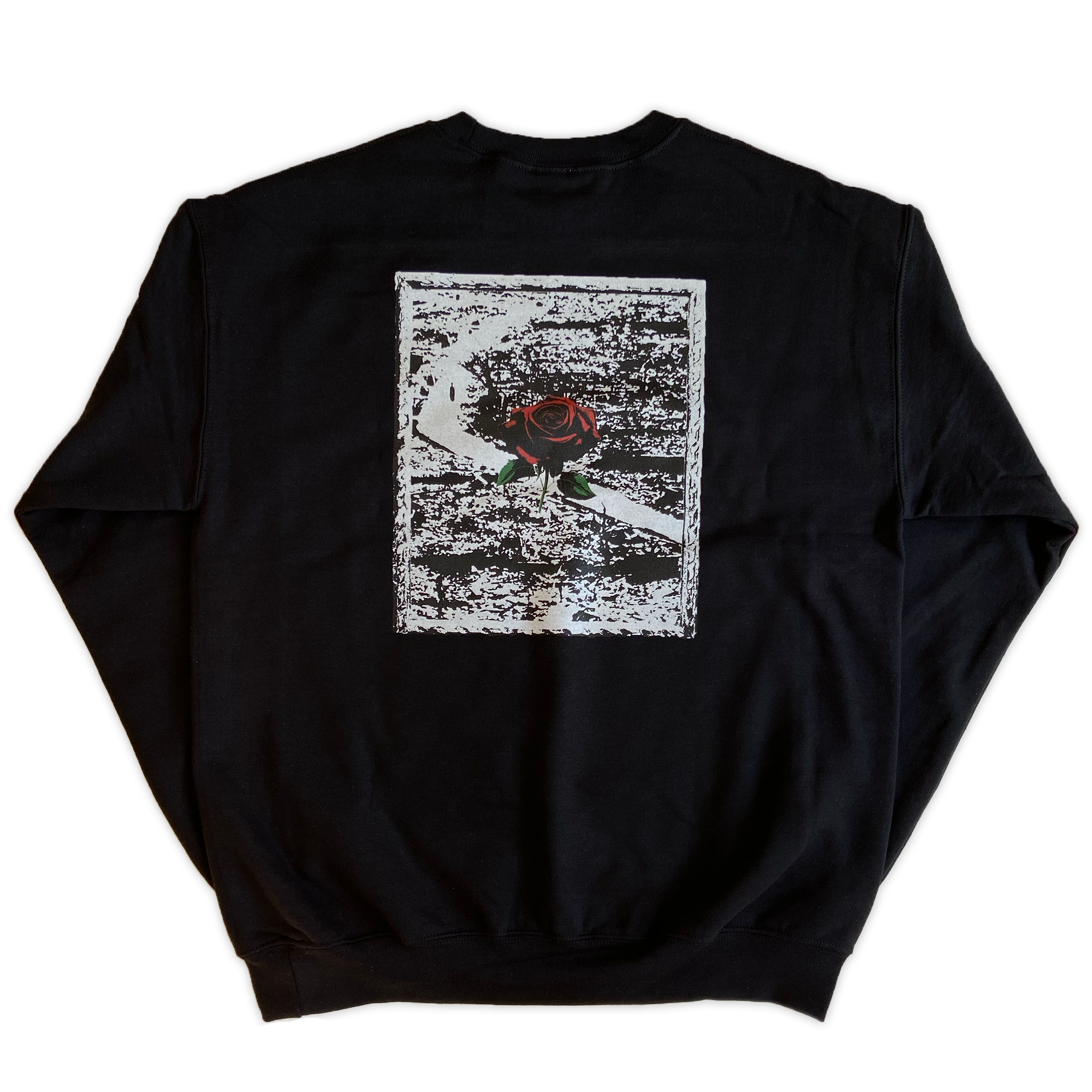 A Stoned Rose Crew (Black)