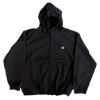 H Patched Work Hooie (Black)
