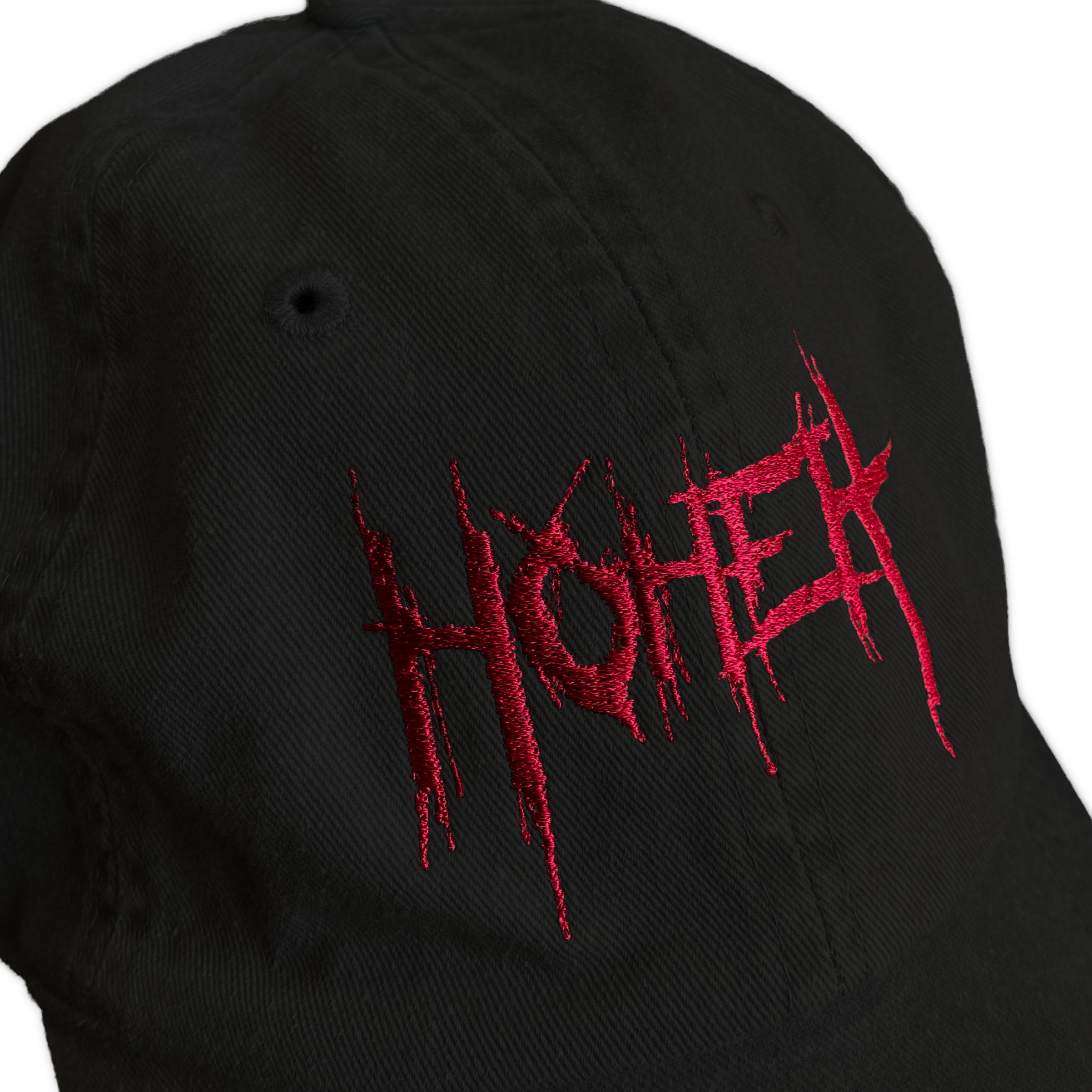 Embroidered Death Logo Cap (Black)