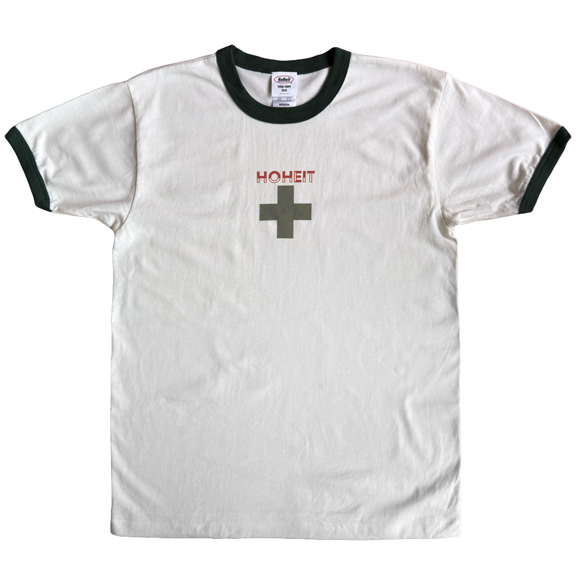 Junction Ringer Tee (Green-White)