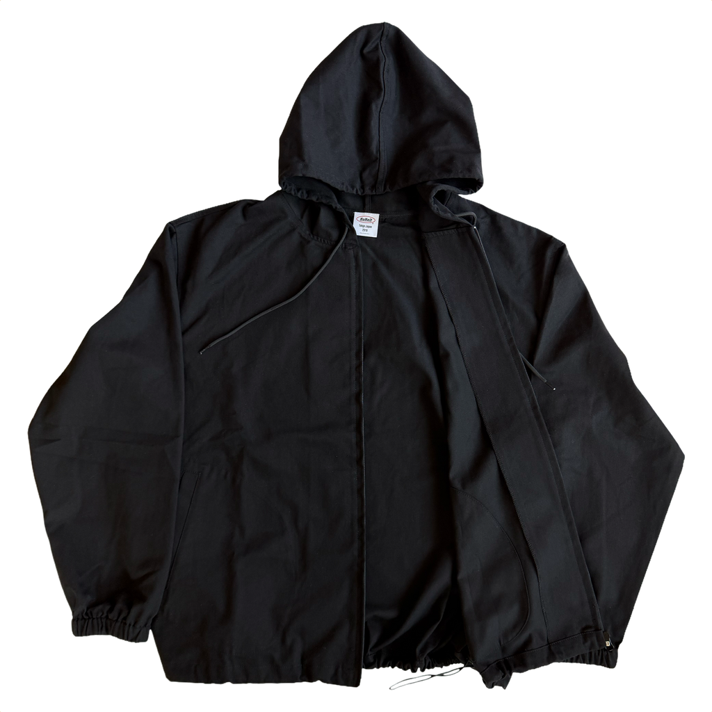 H Patched Work Hooie (Black)