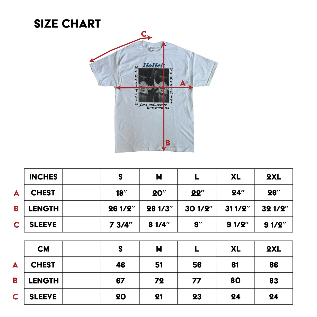Just Existence Tee (White)