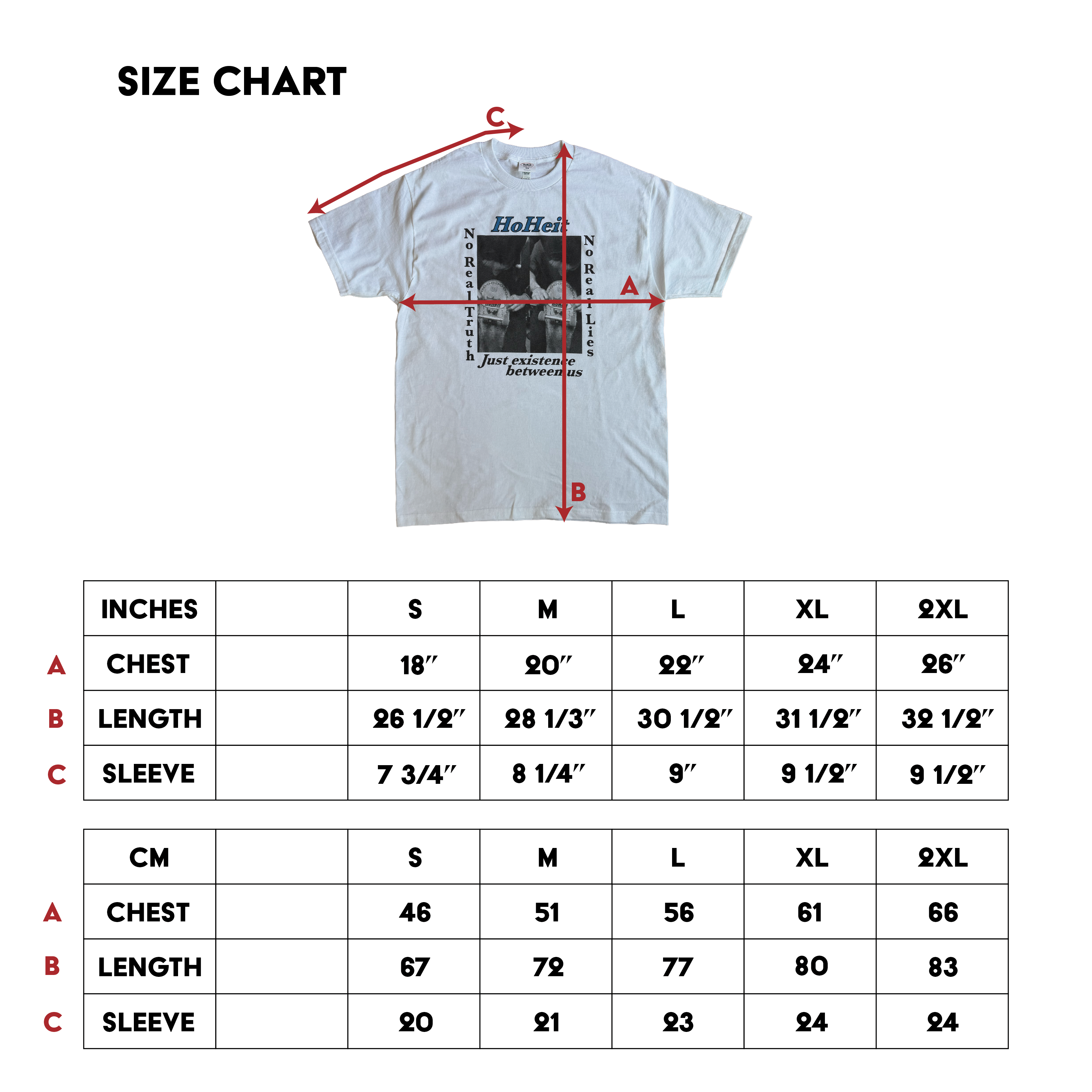 Just Existence Tee (White)
