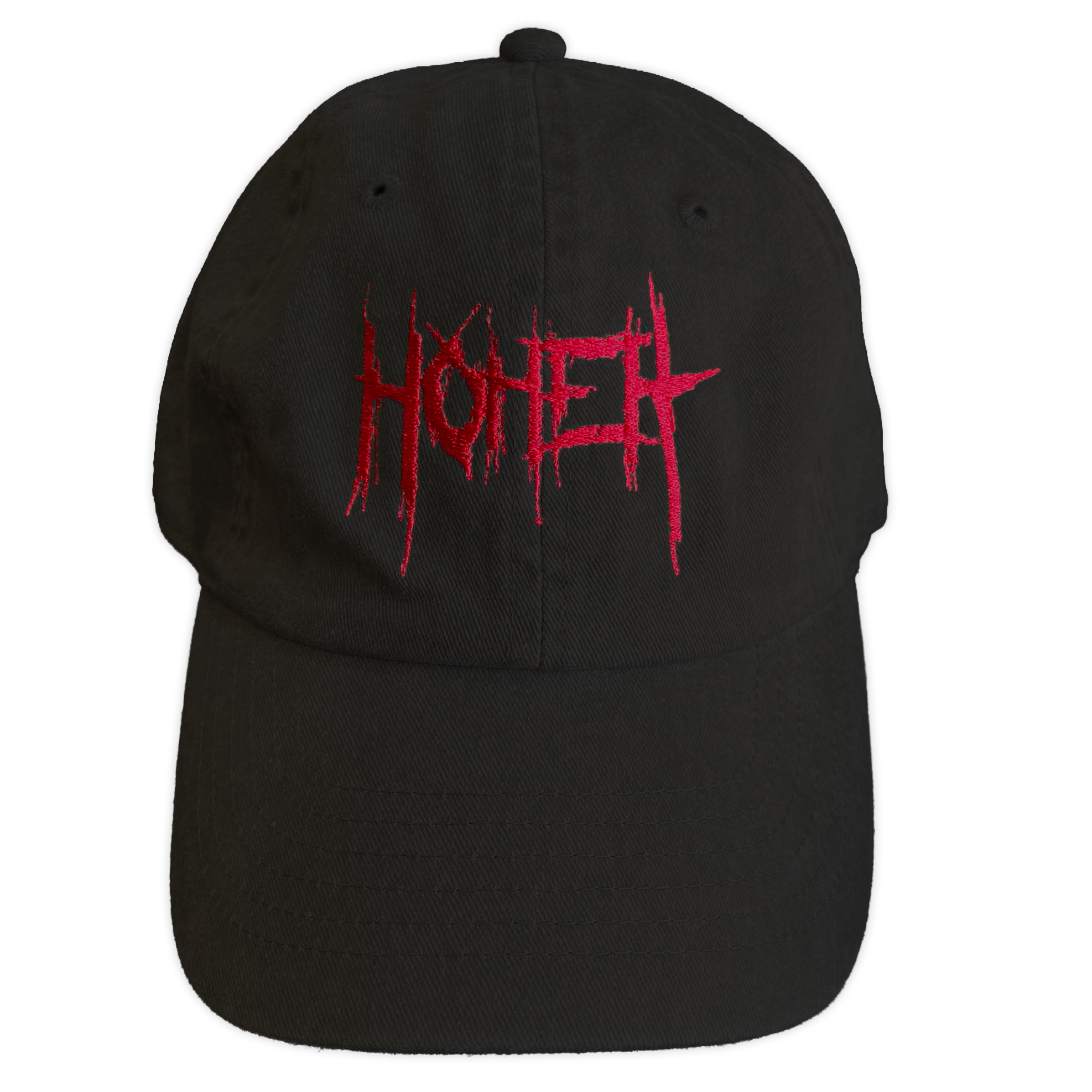 Embroidered Death Logo Cap (Black)