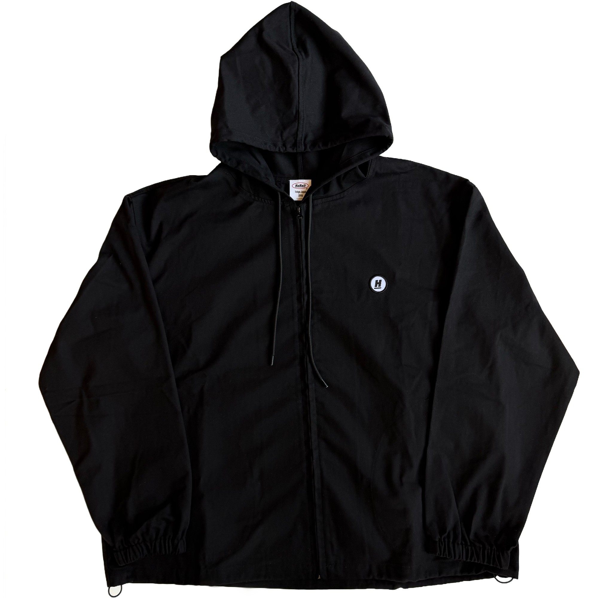 H Patched Work Hooie (Black)