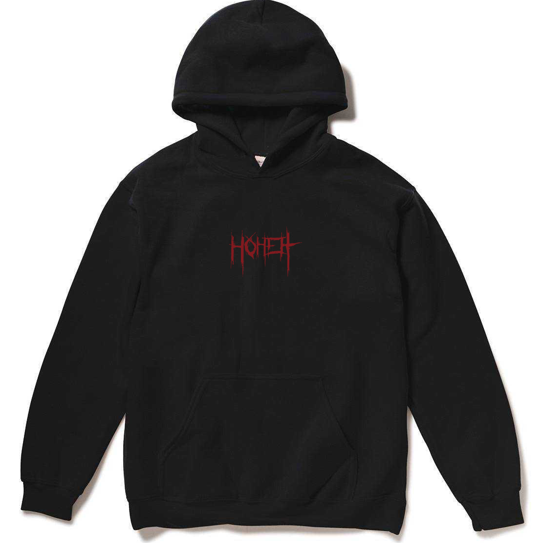 Embroidered Death Logo Hoodie (Black)
