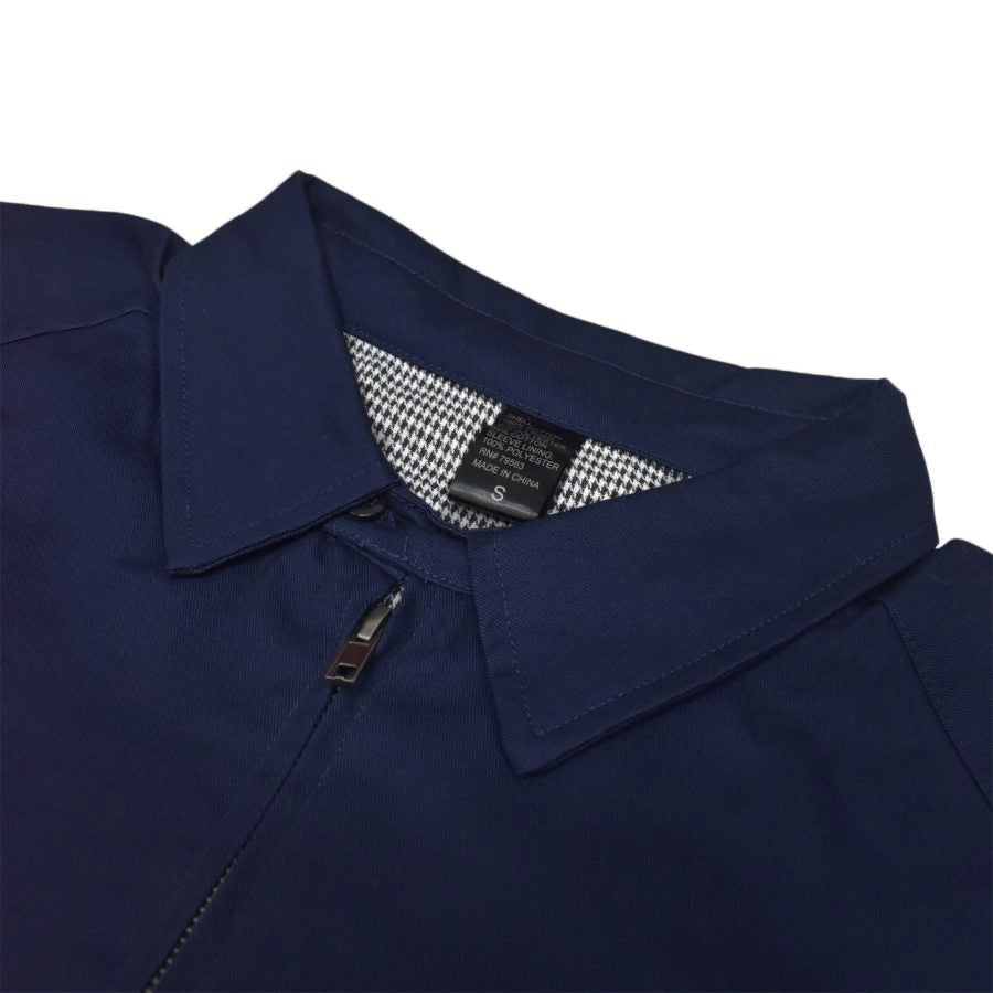 H Patched Drizzler Jacket (Navy)